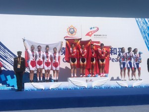 Dwa srebrne medale w kolarstwie kobiet   na 7 Światowych Sportowych Igrzyskach Wojskowych