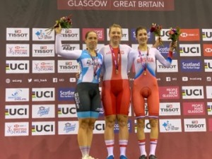 Karolina Karasiewicz zwyciężyła scratch na zawodach Pucharu Świata w Glasgow