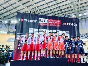 Srebrny medal dla drużyny sprinterów - Puchar Świata w australijskim Brsibane